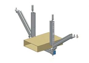 桥梁侧向抗震支架